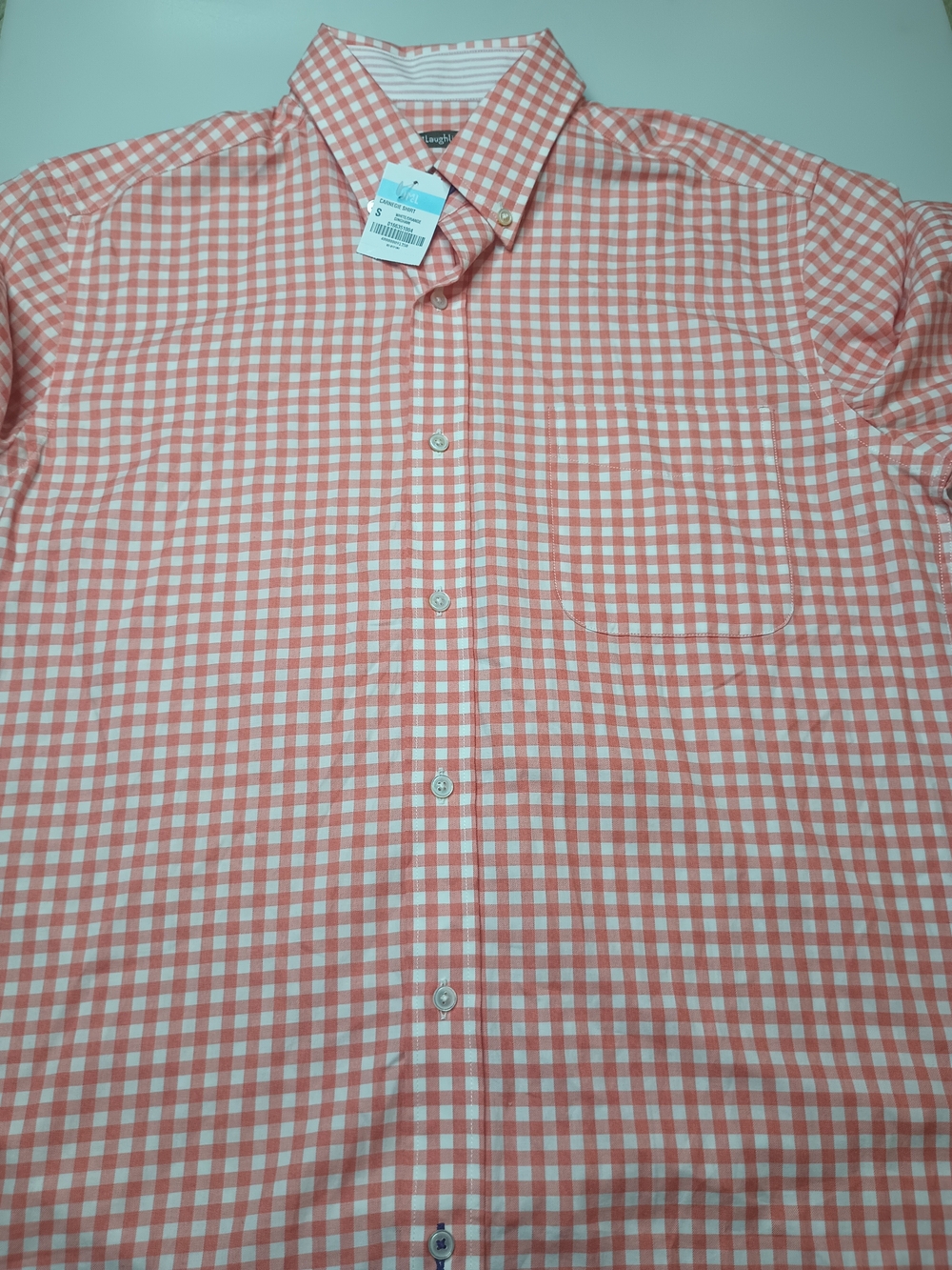 J. McLaughlin Carnegie Plaid Long Sleeve Button Up Shirt Size S